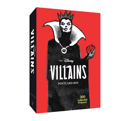 The Disney Villains Postcard Box