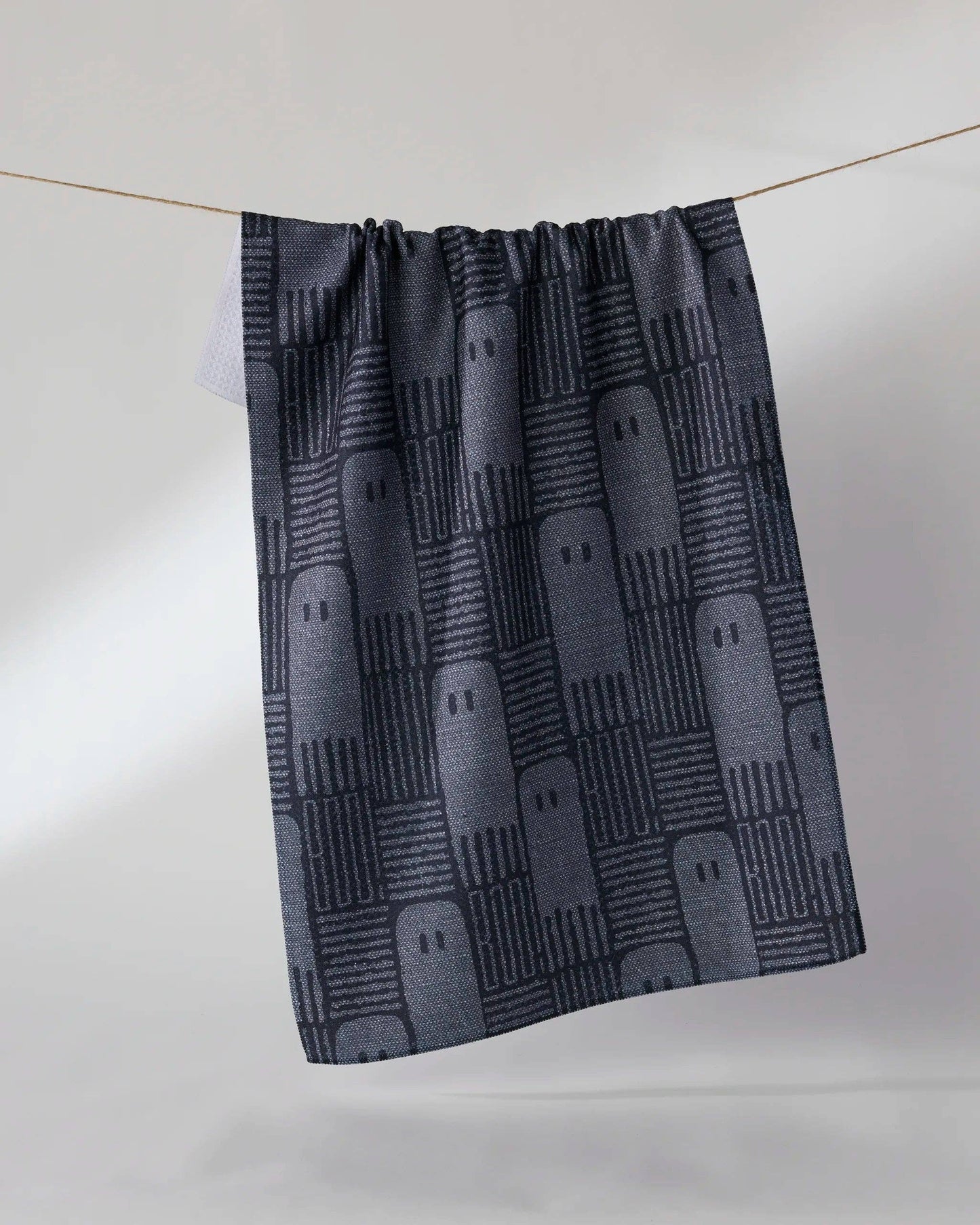 Hide and Shriek Geometry Tea Towel