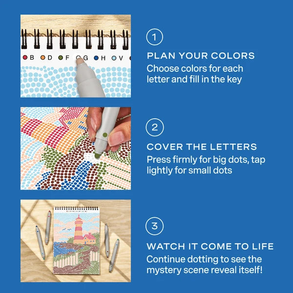FlowArt - Dot-By-Letter Pads
