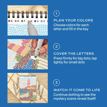 FlowArt - Dot-By-Letter Pads