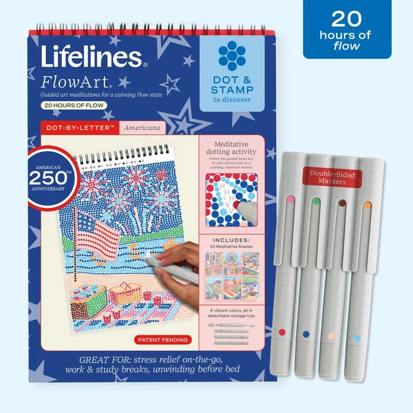 FlowArt - Dot-By-Letter Pads