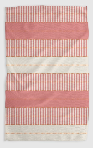 Baton Rose Geometry Towel