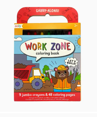 Carry Along Coloring Book and Crayon Set