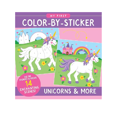 Color By Sticker: Unicorns