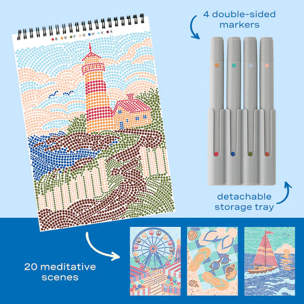 FlowArt - Dot-By-Letter Pads