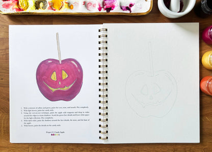 Halloween Volume 2 Watercolor Workbook