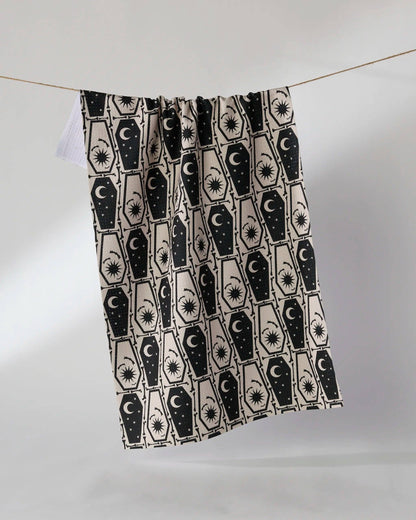 Gothic Slumber Geometry Tea Towel