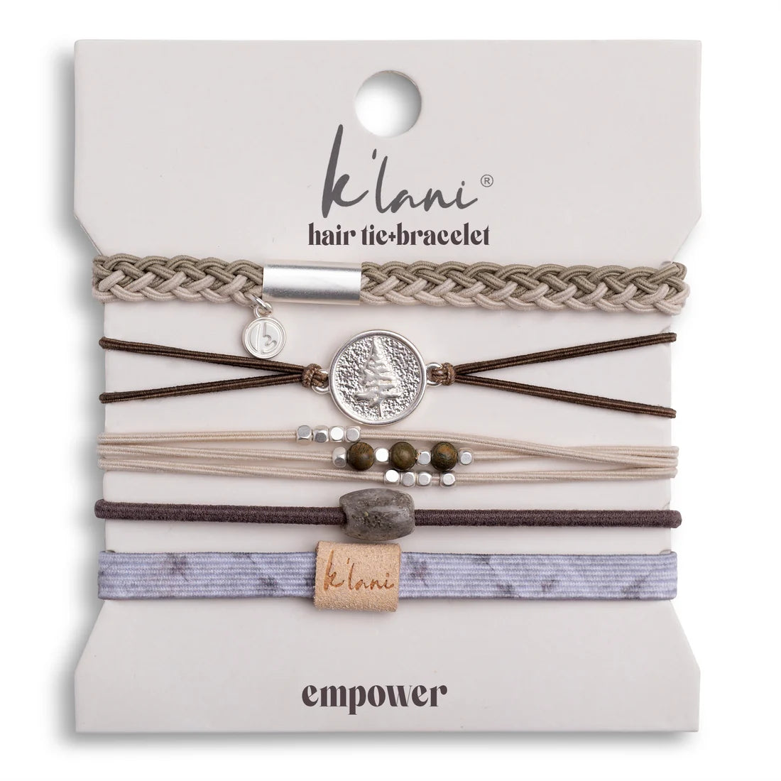 Empower Hair Tie Bracelets