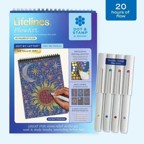 FlowArt - Dot-By-Letter Pads