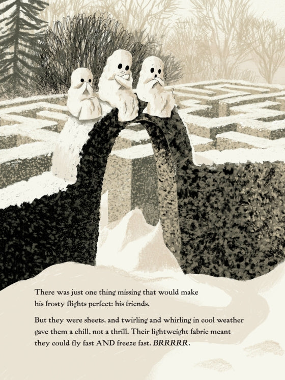 The Little Ghost Quilt's Winter Surprise