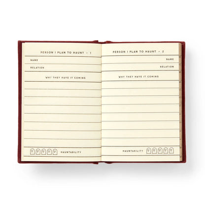 People I Plan To Haunt Tiny Diary