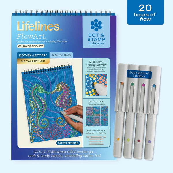 FlowArt - Dot-By-Letter Pads