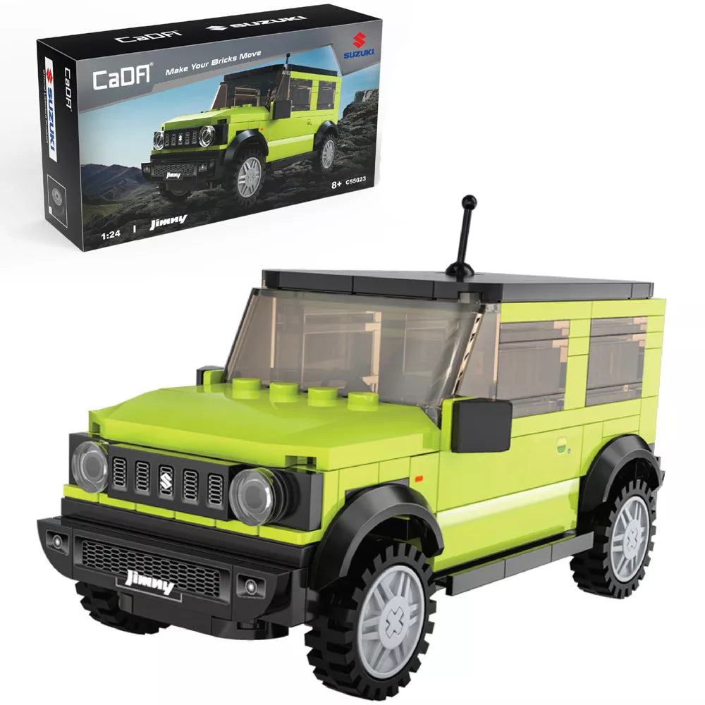 Suzuki Jimny - Green, Off-Road SUV Model Kit