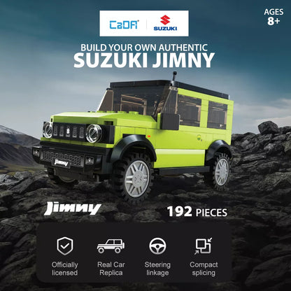 Suzuki Jimny - Green, Off-Road SUV Model Kit