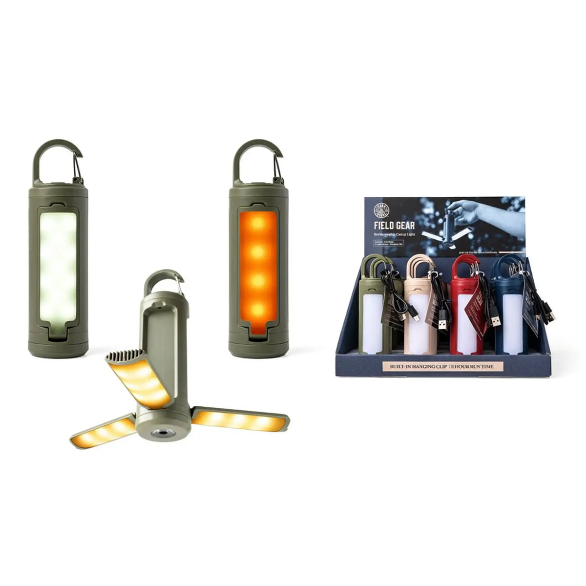 Bunk House Field Gear Rechargeable Camp Light