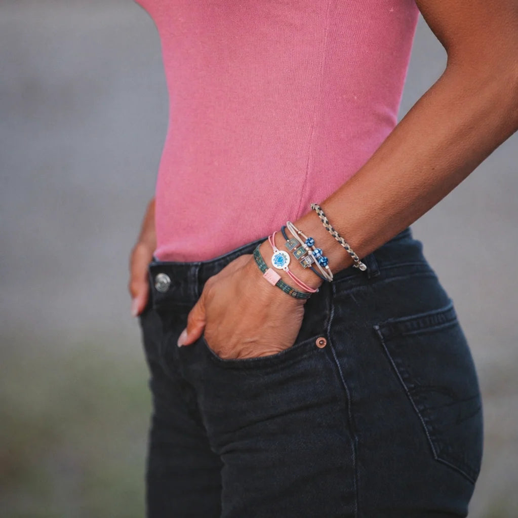 Mahjong Hair Tie Bracelets