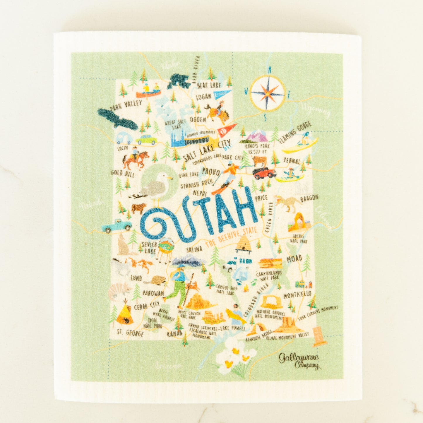 Utah Swedish Dishcloth