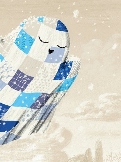The Little Ghost Quilt's Winter Surprise