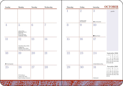 Spicy Book Club 16-Month 2026-2027 Weekly/Monthly Planner Calendar