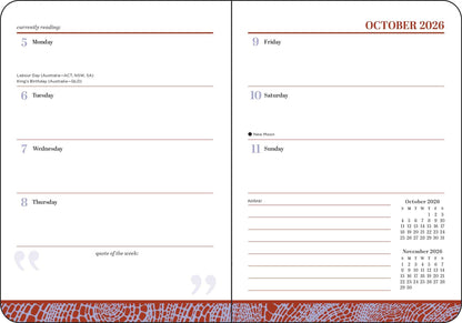 Spicy Book Club 16-Month 2026-2027 Weekly/Monthly Planner Calendar