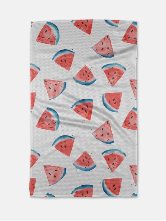 Sweet Slice Geometry Towel