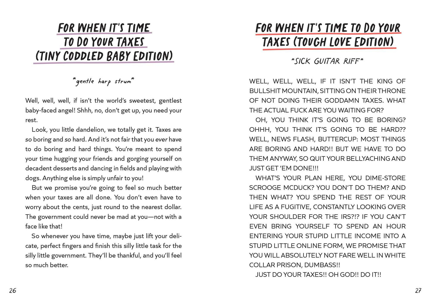 Tiny Pep Talks