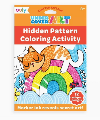 Undercover Art Coloring Activity Cards